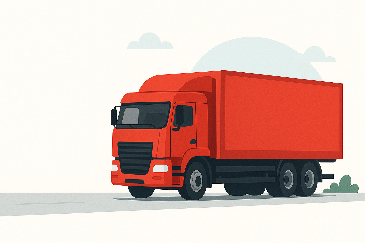 camion rouge camion rouge